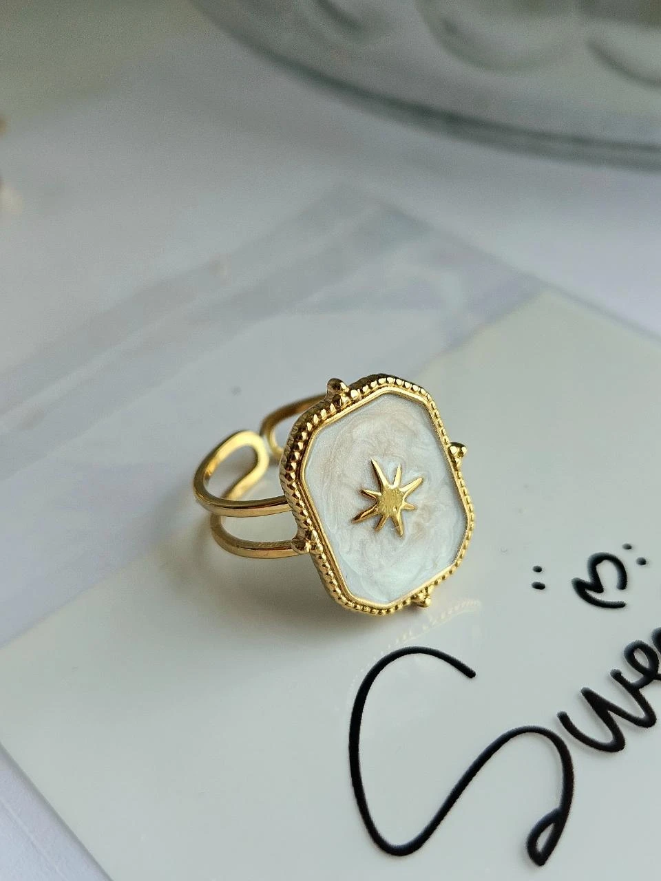 Anillo de acero inoxidable de moda – photo 3